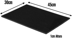 Tapete Premium de Silicone Escorredor Bar Mat