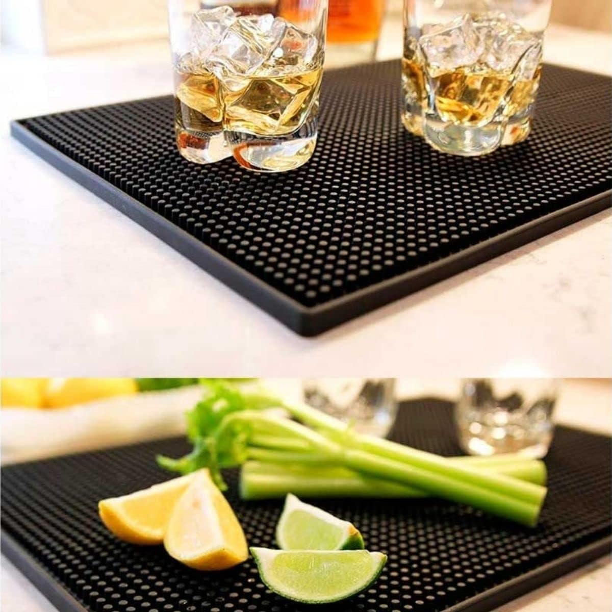 Tapete Premium de Silicone Escorredor Bar Mat